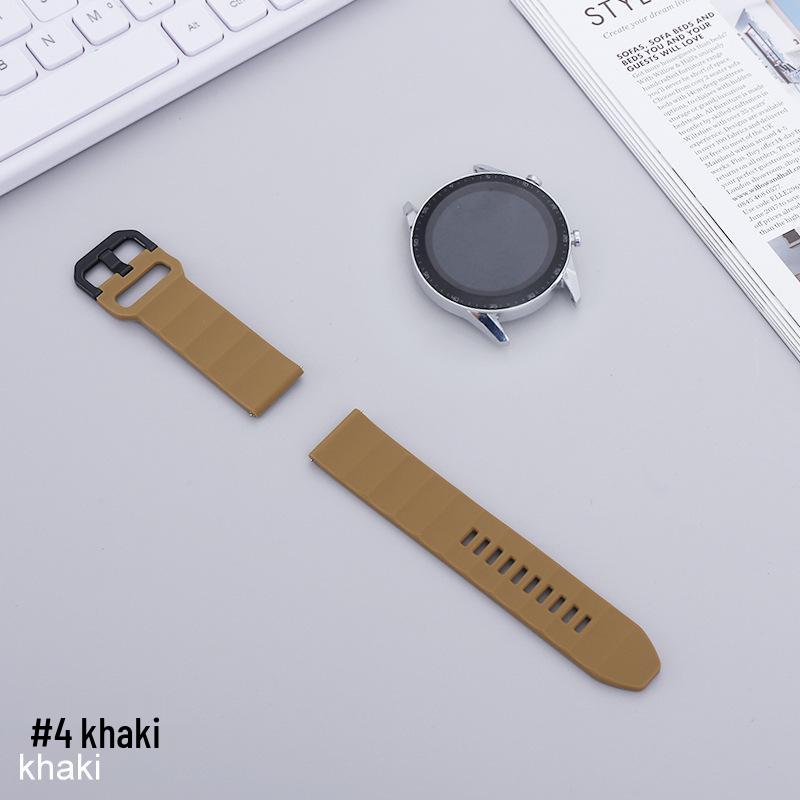 22-мм силиконовый ремешок для часов с быстрой заменой для Samsung и Huawei Wave Motion
