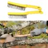 Steel Wire Brush 10Inch Hard Scratch Brushes With Hangable Handles For Workshop Home Use
