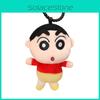 Plush Crayon Shinchan Doll Keychain Accessory Backpack Pendant Children Gift
