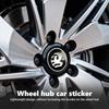 For mini fa1Aluminium Emblem Car Wheel Center Cover Sticker Hub Caps Decal For Vauxhall Tigra Corsa VXR Astra D G J H Zafira Vectra
