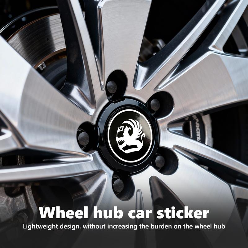 For mini fa1Aluminium Emblem Car Wheel Center Cover Sticker Hub Caps Decal For Vauxhall Tigra Corsa VXR Astra D G J H Zafira Vectra