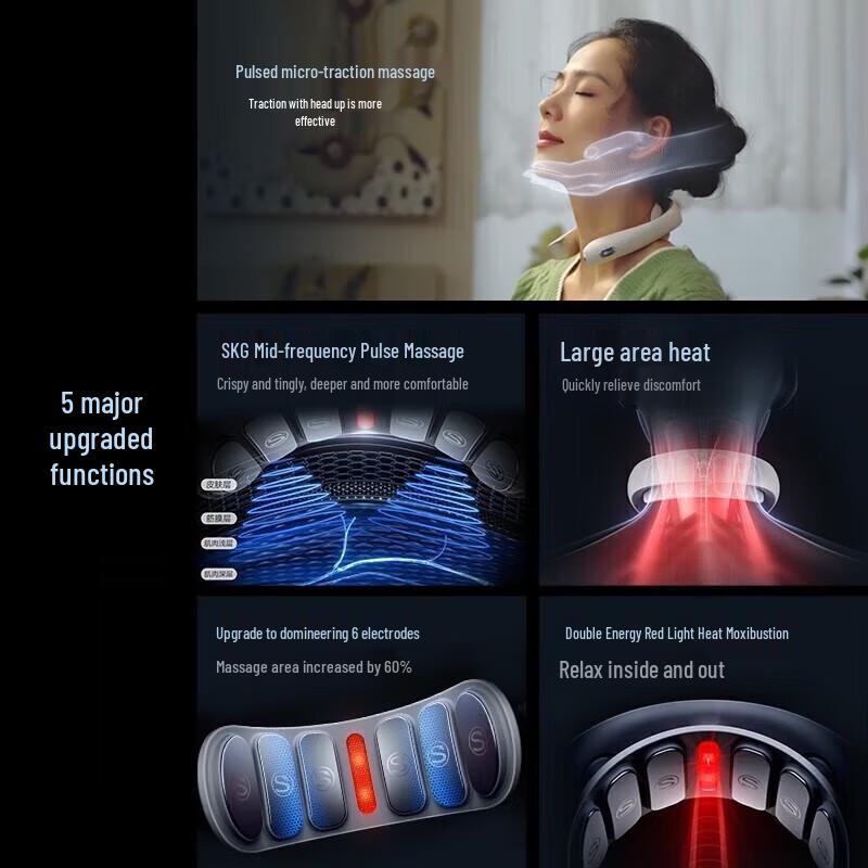SKG K5-2 Portable Neck Massager CN plug (adapter included)
