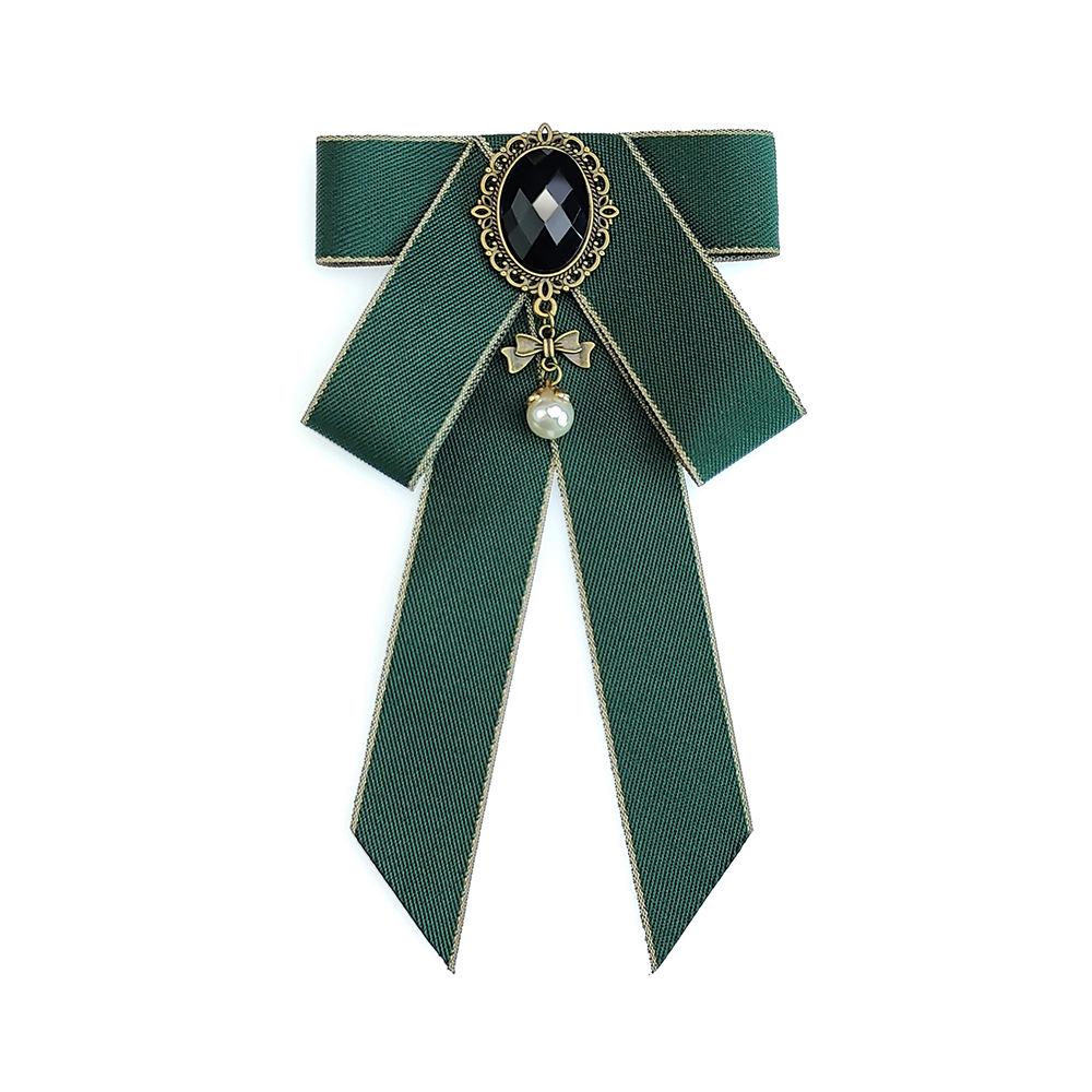 Однотонный галстук-бабочка в корейском стиле, корсаж: Ретро, Универсальный модный аксессуар для костюмных рубашек