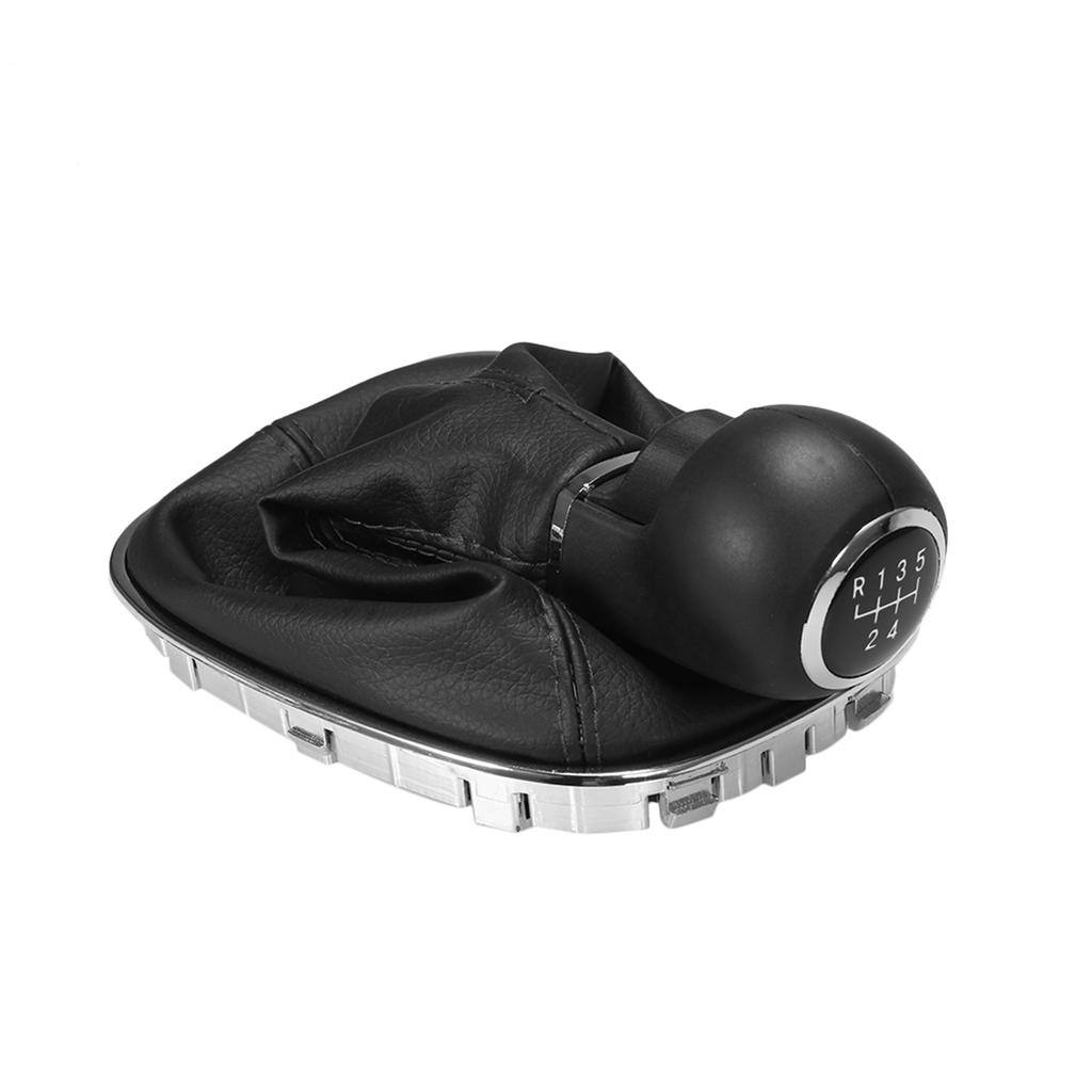5 Speed Gear Shift Knob Manual Shifter Gaitor Boot Cover for Opel Corsa D Dust proof