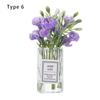 1/12 Dollhouse Miniatures Mini Jasmine Flower Vase Bottle For Doll House Kitchen Furniture Decor Accessories Simulation Toys