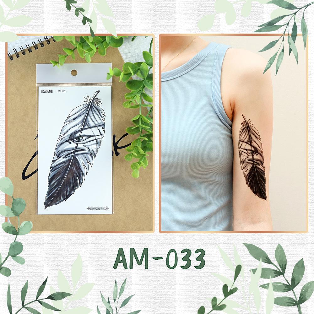 «Модные водонепроницаемые наклейки-татуировки в виде змеи и цветка для мужчин и женщин — крутой, модный дизайн для руки»