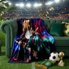 Kamado Dreams In The Night Sky Throws Blanket Flannel Blankets Plush for Couch Bed Gifts for Men Women Travel picnic blanket Christmas fan gifts