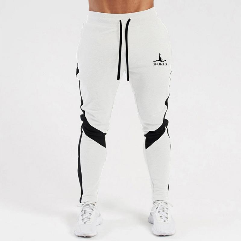 2025 Новые мужские осенне-зимние спортивные повседневные брюки с буквенным принтом, спортивные брюки, мужские брюки, брюки для бега, длинные брюки