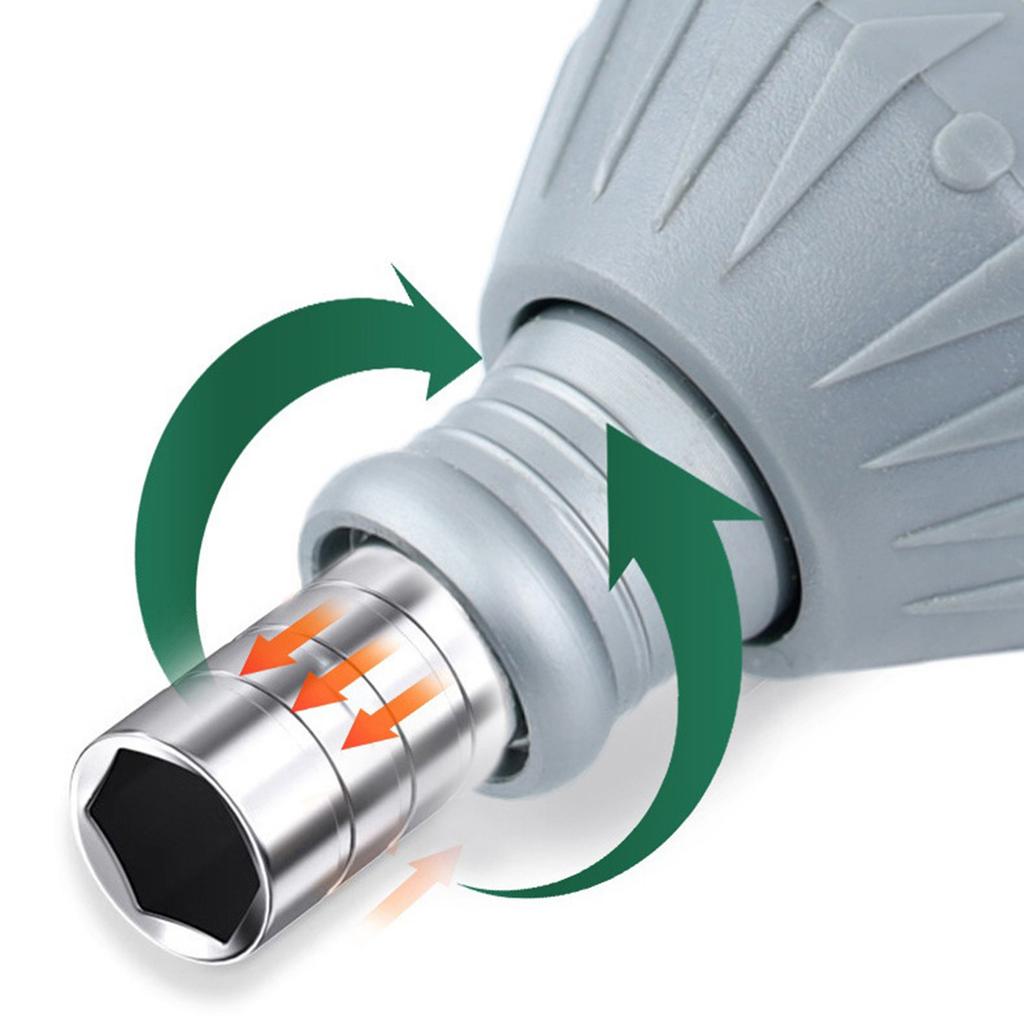 Многофункциональный набор отверток с трещоткой и магнитными битами из легированной стали S2 для различных профессиональных задач по ремонту и сборке дома