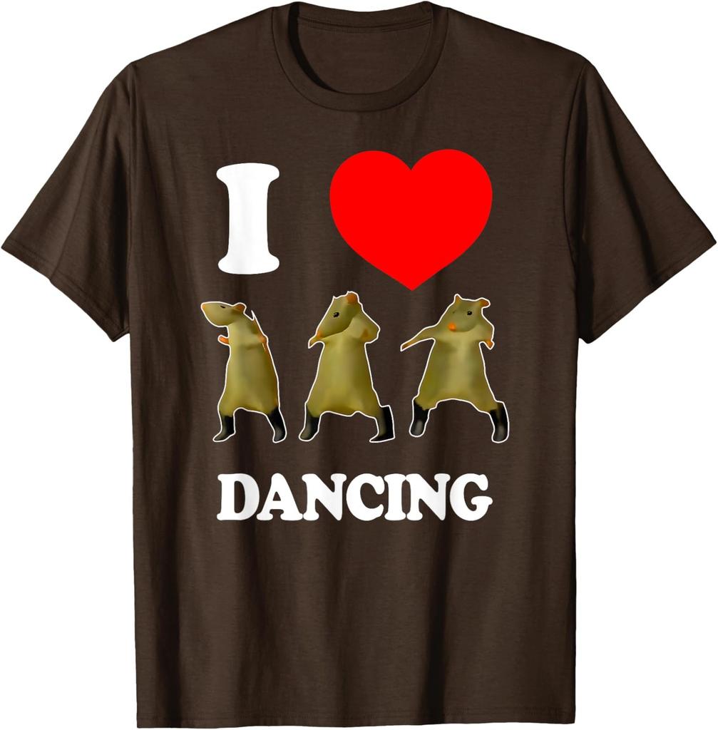 Meme Rat Dance 2025 Meme Funny Rat Dancing Fun Unisex T-Shirt