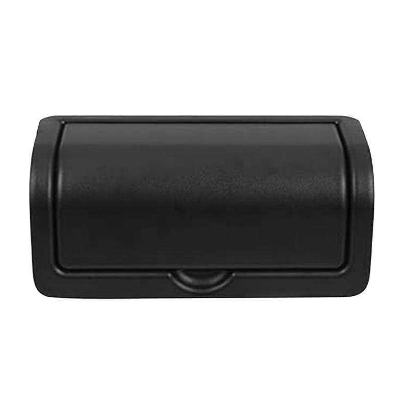 Car Rear Seat Console Cup Holder Assembly ert Cup Holder Cover 88741-1LK3D for Nissan Armada Infiniti QX56 QX80 Black