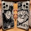 Прозрачный чехол для телефона Jujutsu Kaisen для iPhone 17 Air 16 e 15 14 13 12 11 Pro Max Plus Mini SE 2020 2022 Мягкий противоударный чехол Чосо