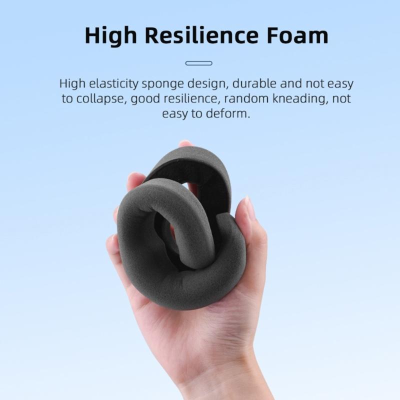 Enjoy Extended Flight Meetings with this FPVs V2 Goggles Foam Eye Cover Sponge Eye Pad Reduce Pressure Stay Comfortable