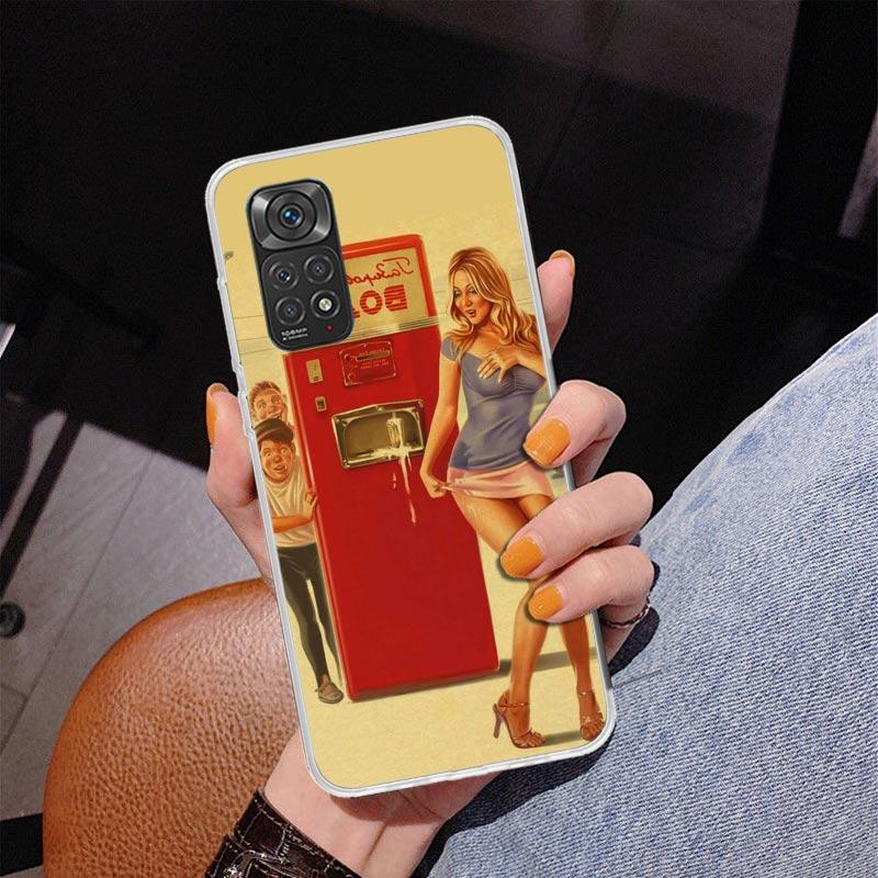 Sexy Pin Up Girl Vintege Phnoe Case for Phnoe Case for Xiaomi Redmi Note 15 14 14S 13 Pro Plus 12 12S 11S 11E 10S 10 11T 5G Uniq