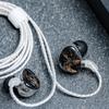 LINSOUL Kiwi Ears x Crinacle Singolo Высококлассные Динамические Наушники, 3,5-мм Разъем, Качество Звука HIFI, Глубокий Бас, Шумоподавление, Стерео Наушники-Вкладыши, Черный,
