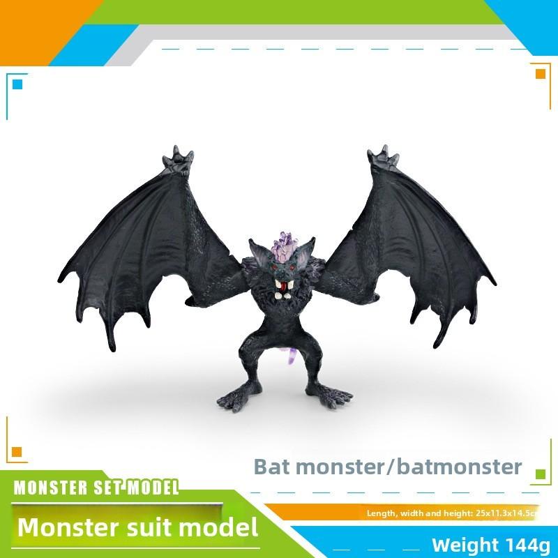 Fantasy Beast Model With Pvc Bat Monster Material For Kids Playroom Decor And Collecting