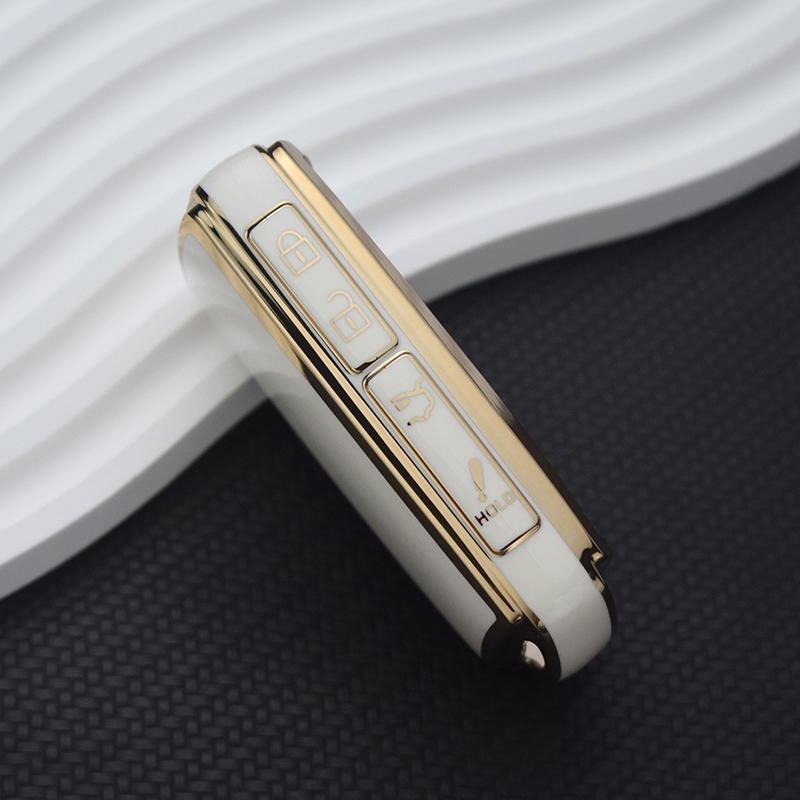 New TPU Car 4 Button Key Case Cover Shell for Mazda 3 Alexa CX30 CX-4 CX5 CX-5 CX8 CX-8 CX-30 CX9 CX-9 Protector Keyless Fob Accessories