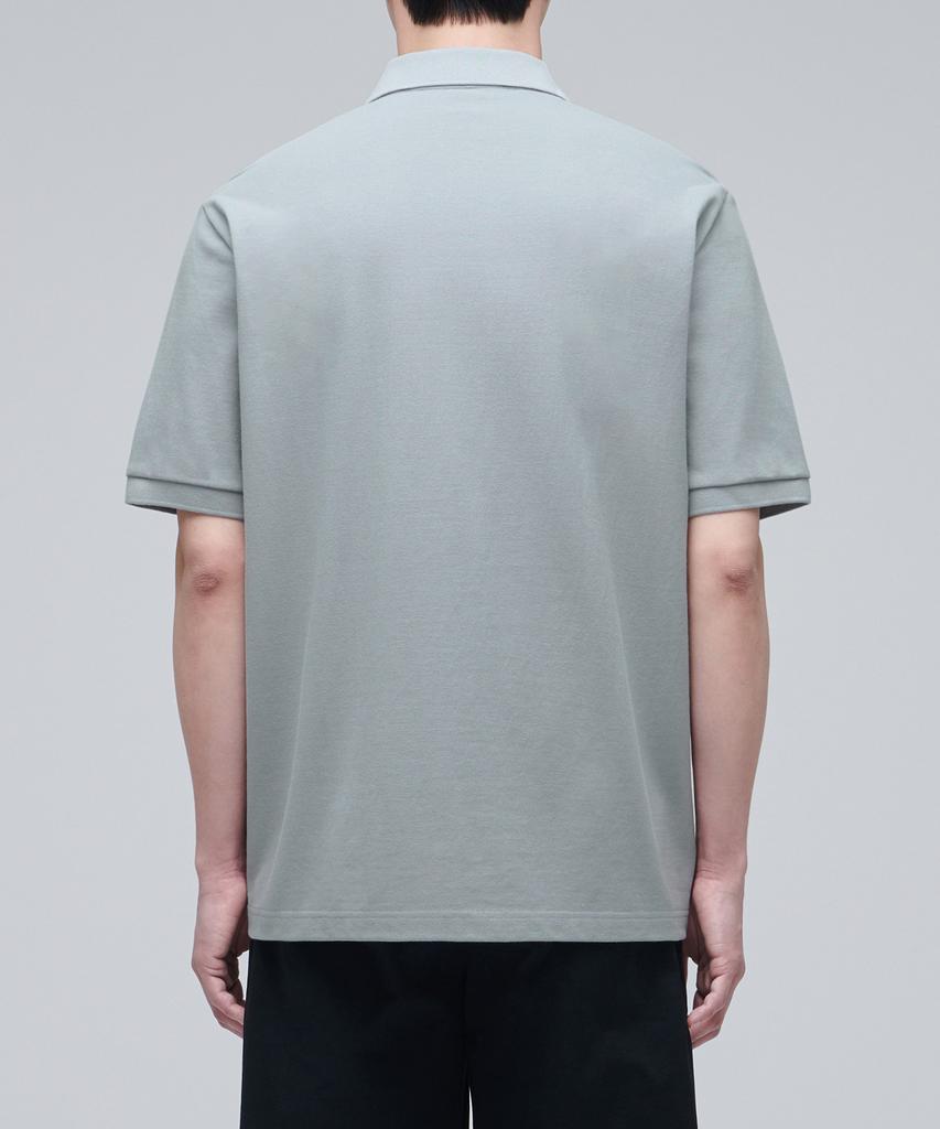 MUSINSA STANDARD Basic Pique Polo Shirt [Light Grey]