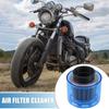 A ABSOPRO Air Filter Straight 40mm/1.57" for Most 110-125cc Motorcycles, ATVs, Mopeds, Dirt Bikes, Race Bikes Blue