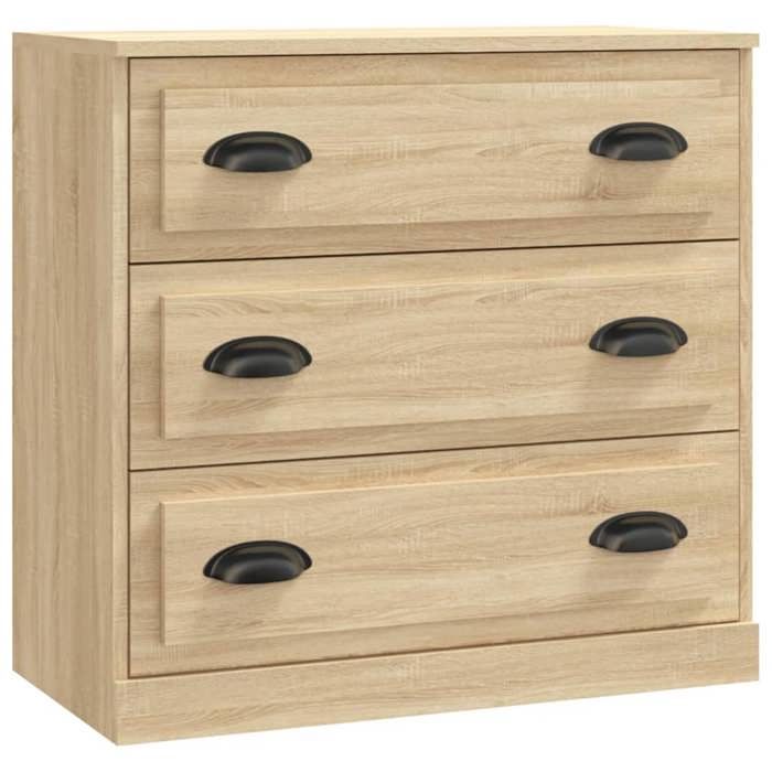Maison Exclusive - Buffets 2 pcs chêne sonoma bois d'ingénierie