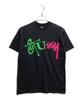 Футболка stussy / черная унисекс футболка 00-х
