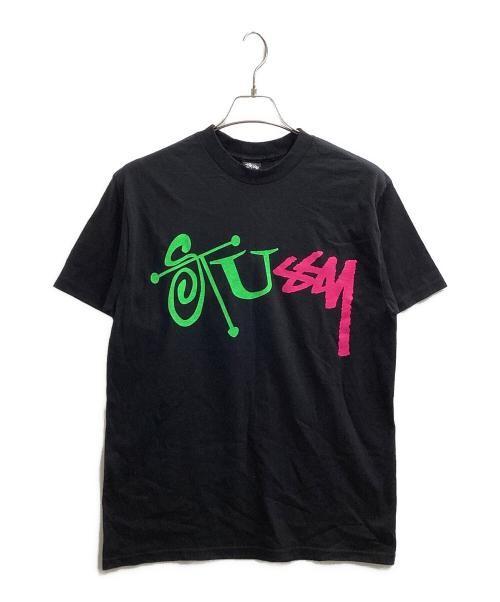 Футболка stussy / черная унисекс футболка 00-х