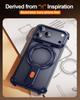 for iPhone 18 Pro Max 17 Pro Max Case for MagSafe 360Rotate Magnetic Stand Aluminum Frameless Metal Bumper Shockproof Cover