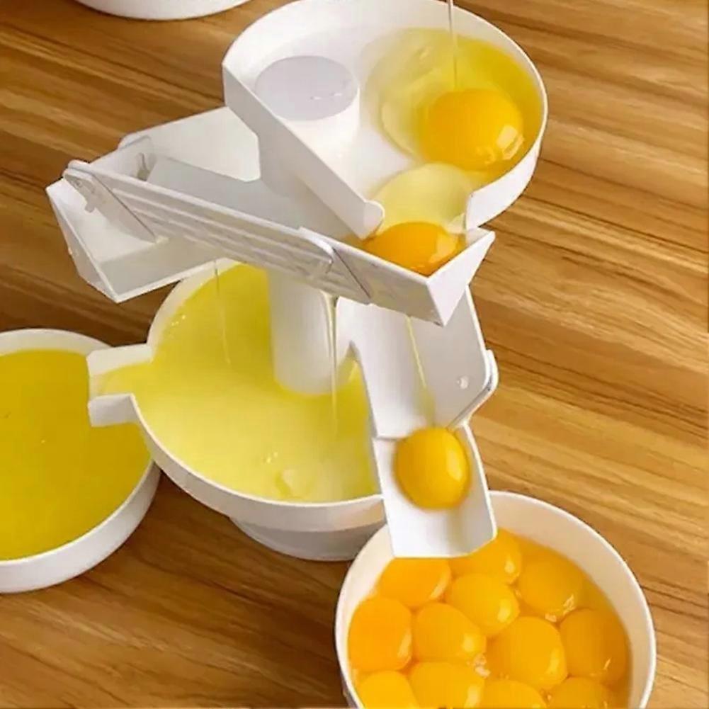 Large Egg Yolk Separator Simple Household Accessories Kitchen Baking Gadgets Egg White Separator Machine Protein Tool
