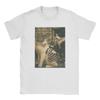 Funny cat Tattoo T Shirt Summer  Harajuku TShirts Men Cotton O Neck Plus Size Clothing Short Sleeve Vintage Tops