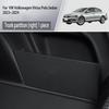 For VW Volkswagen Virtus Polo Sedan 2023~2025 Car Trunk Storage Partition Multi-function Storage Box Auto Interior Accessories