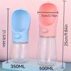 Portable Pet Water Bottle Dispenser 350ml/500ml - Leakproof Outdoors Travel Drink Cup with Dispenser for Dogs, Cats, and Rabbits