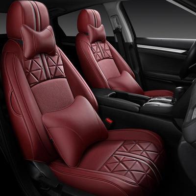Honda Civic 5-местный чехол-подушка для автомобильного сиденья на заказ для моделей 19-21 годов - Всесезонный, Полное покрытие