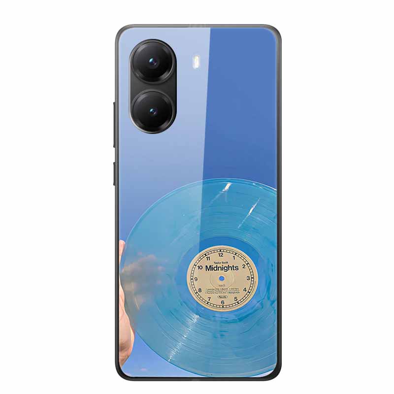 Стеклянный чехол для Poco X7 pro Роскошная задняя крышка телефона Капа Градиентный цветной чехол для PocoX7pro X 7 pro Жесткий закаленный щит Конфетное покрытие