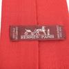 Отличный галстук HERMES Cravate H motif шелковый мужской 038189T Б/у