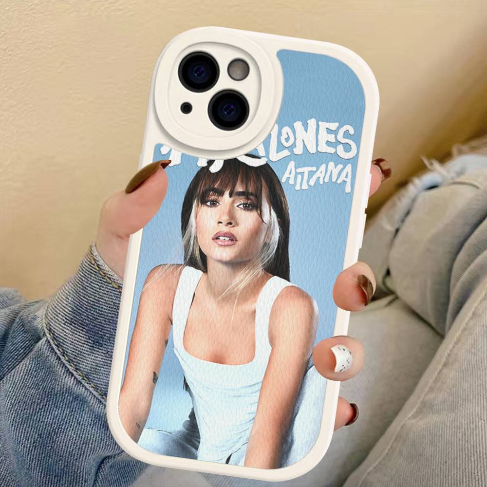 Singer A-Aitana Ocana Phone Case For IPhone 16 15 14 13 12 11 Pro Max Plus Leather Shockproof Cover