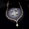 Gold Plated Necklace Set for Women Valentine's Day
