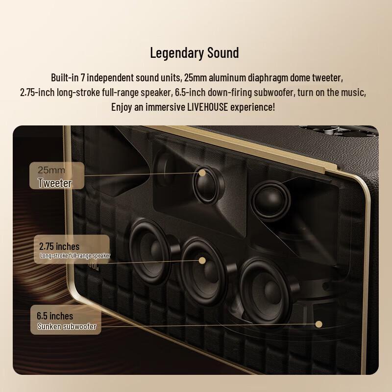 JBL Authentics 500 Bluetooth Home Speaker