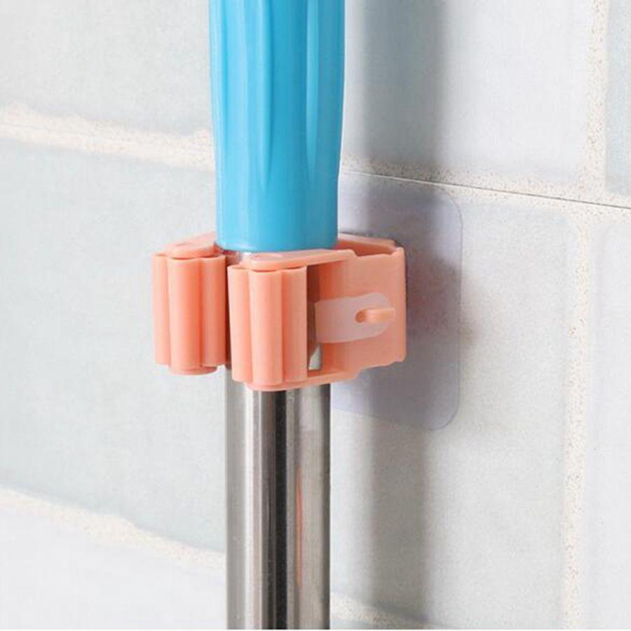 1/3 шт. Зажим для швабры Настенное хранение Органайзер для швабры Держатель Вешалка Стеллаж для хранения Бесшовный зажим для швабры Крючок Бытовые настенные вешалки