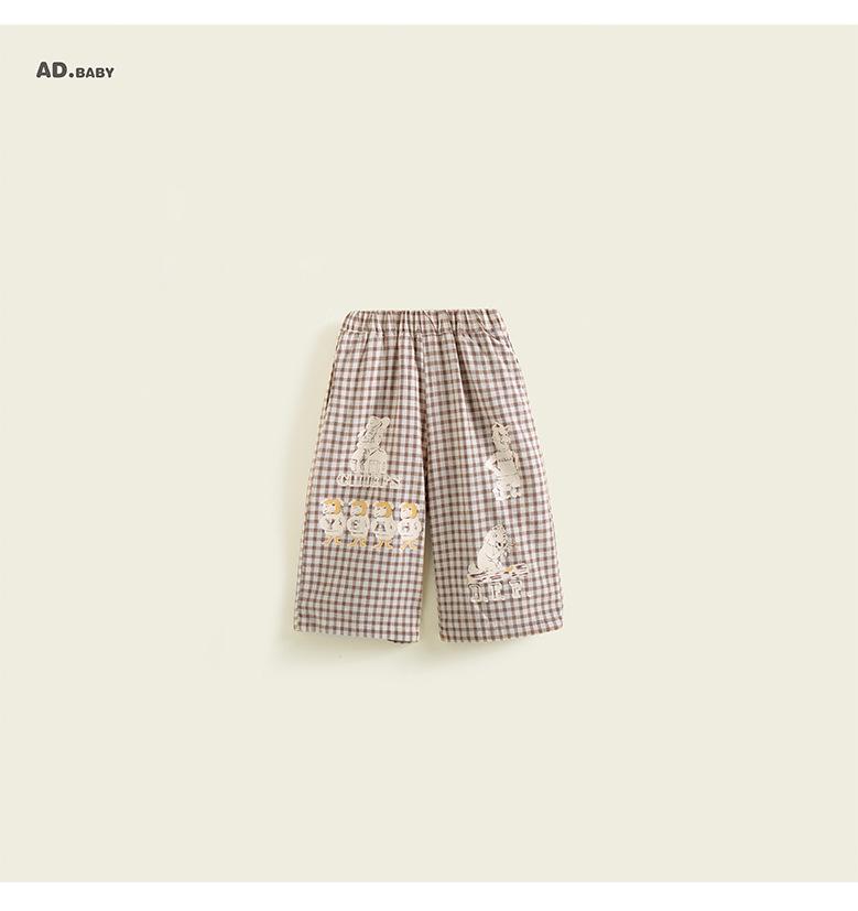 Детские мультяшные брюки в корейском стиле - Длина 9/10, Дышащие весенне-осенние брюки