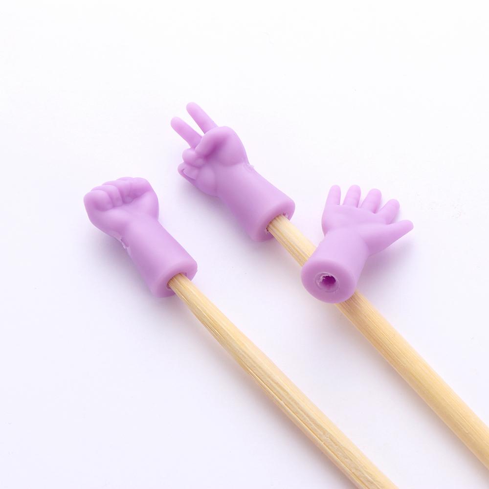 Tail Buckle Mix Shaped Sewing Tools Knitting Needles Stitch Protectors Needle Tip Weave Stopper