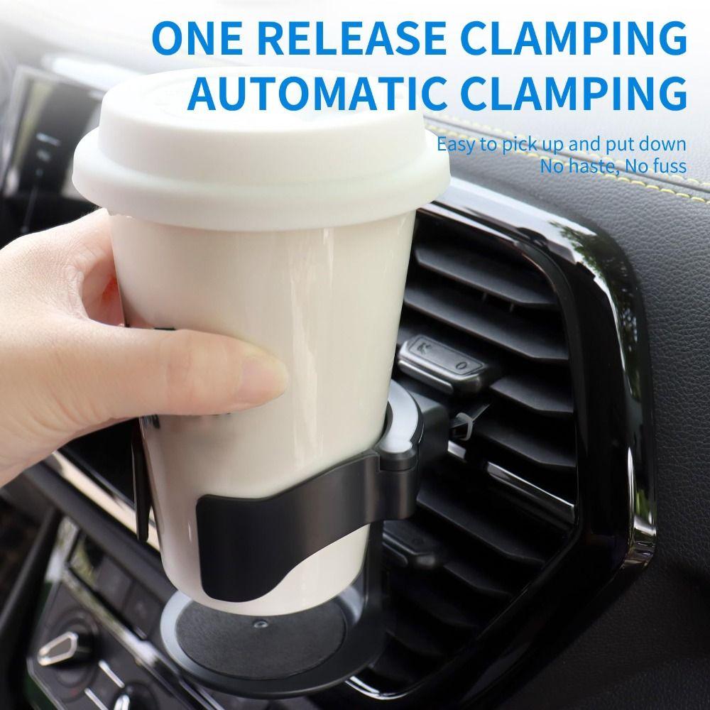 Anti-Slip Car Cup Holder Multi-Functional Car Vent Cup Mount Car Drink Holder  Horizontal Vents