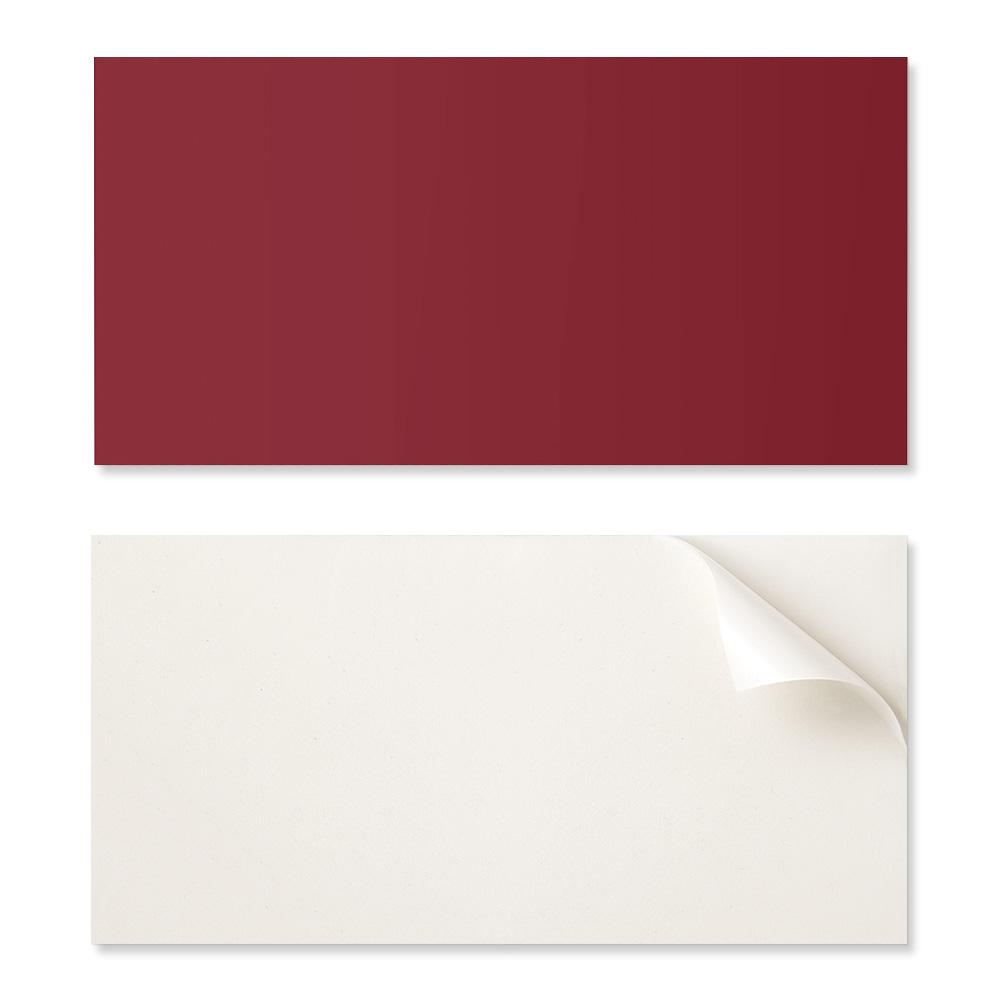Samoprzylepny Panel Winylowy - Dekoracja Z Nadrukiem 100X50 Cm Kolor Bordowy