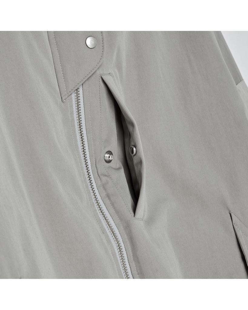 Worthwhile Movement Flight Bomber Jacket (Light Grey)