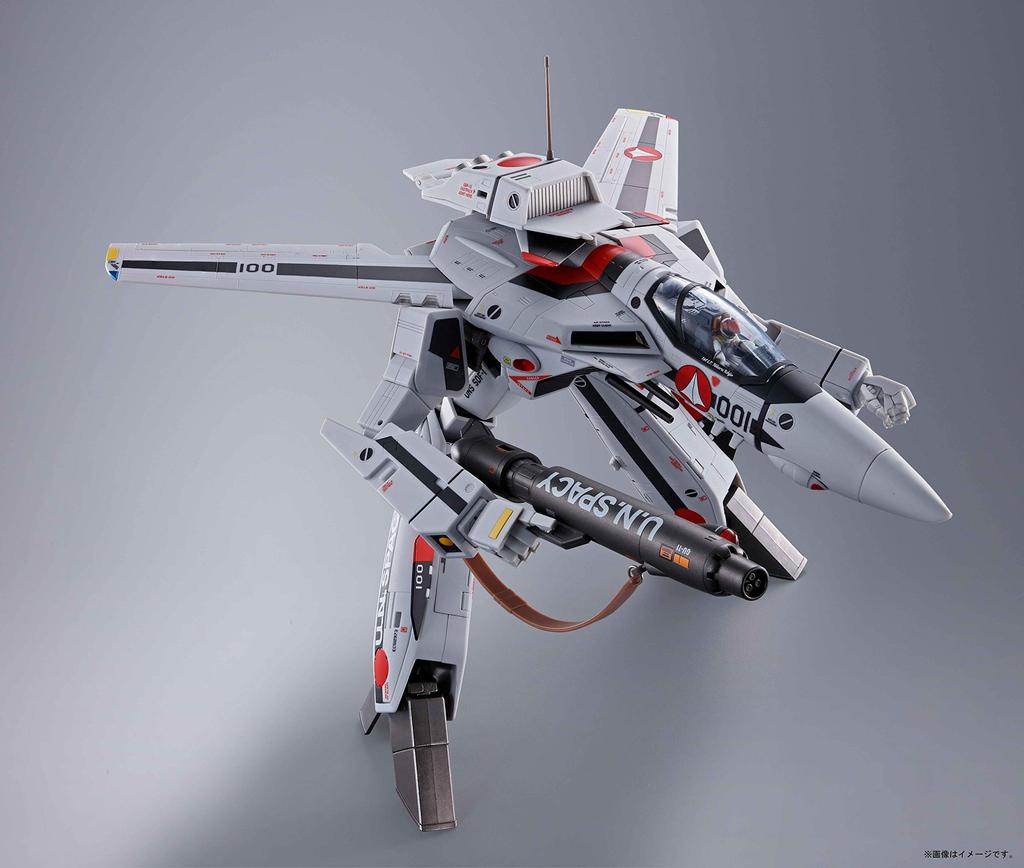 TAMASHII NATIONS DX Chogokin Super Dimension Fortress Macross Movie Version Valkyrie 300 мм окрашенная подвижная фигурка VF-1S (Итидзё Хикару) Прибл.