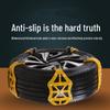 Universal Winter Car Anti-Skid Chain with Tendon Buckle