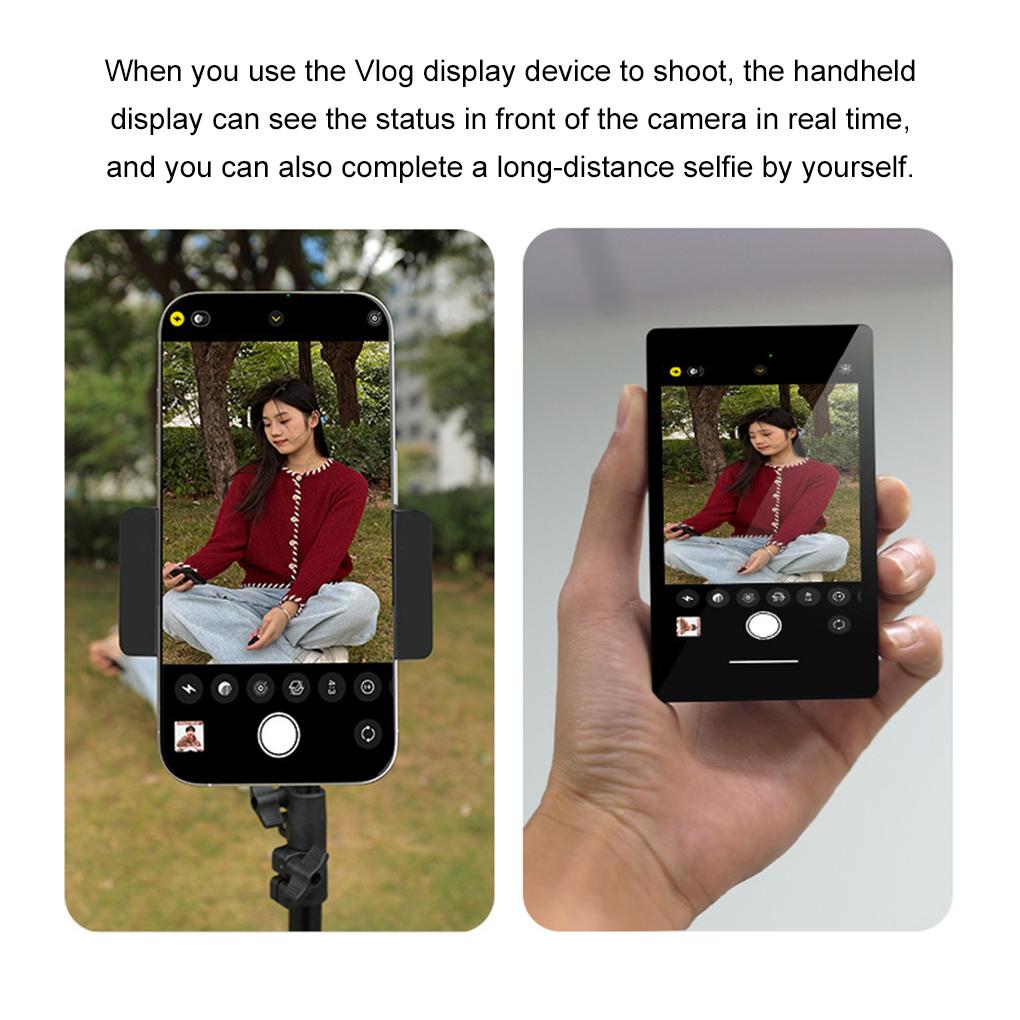 Беспроводной магнитный экран-монитор для смартфона для видеоблога, прямой трансляции, записи видео, селфи на улице, новый