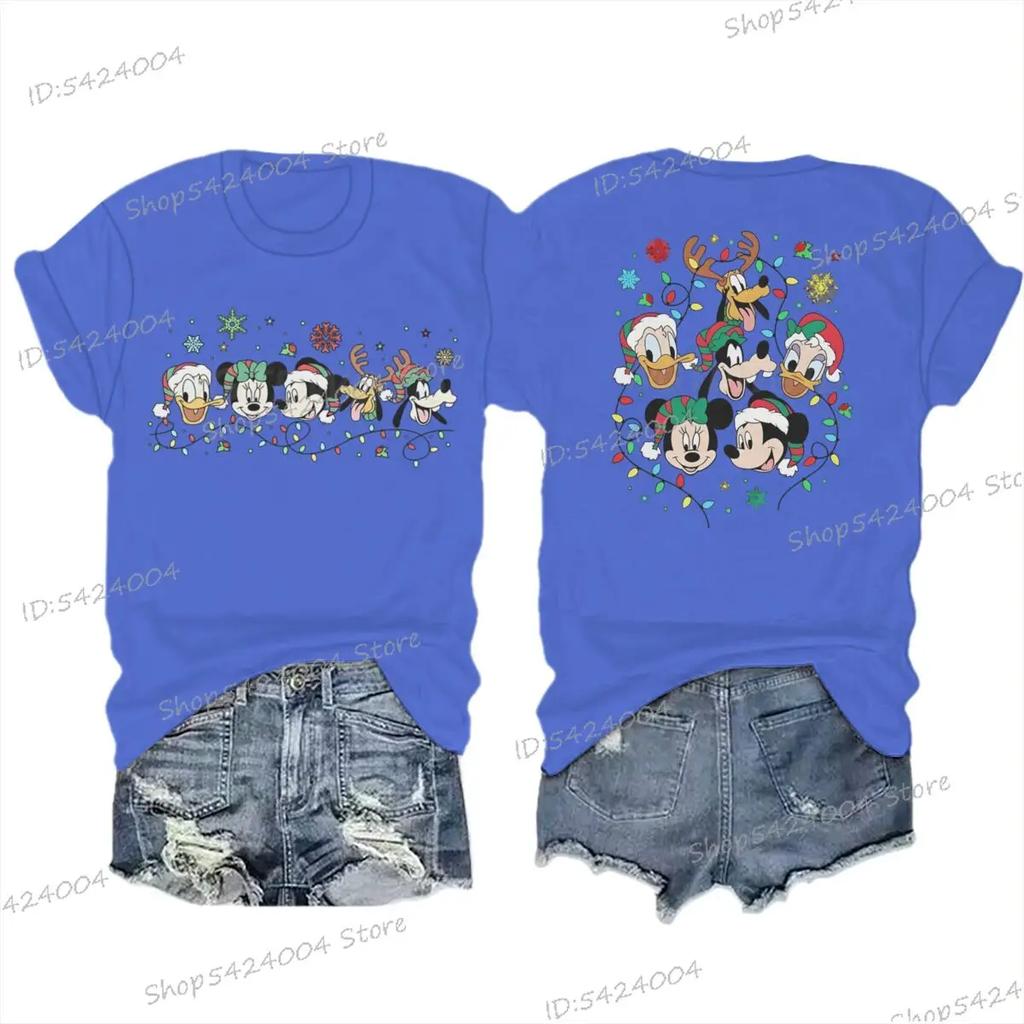 Christmas Mickey Mouse Shirt Mickey Friend Christmas TShirt Merry Christmas Women Men Tshirts