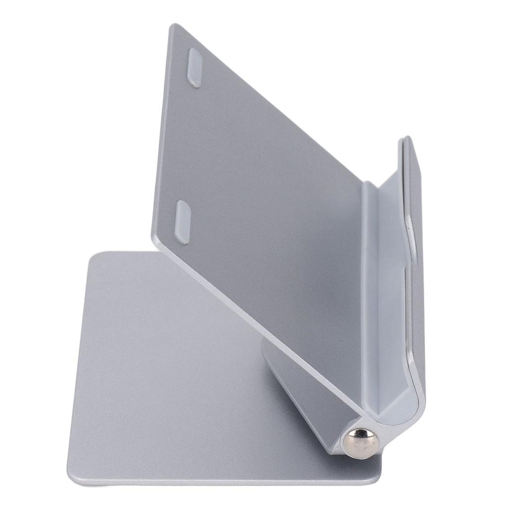 Подставка для сотового телефона, серебристая, маленькая, портативная, вращающаяся на 360 градусов, регулируемая, складная, из алюминиевого сплава, для сотового телефона