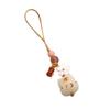 Chinese Style Lucky Bodhi Root Keychain Resin Cat's Paw Pendant Personality   Car Key