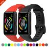 Силиконовый ремешок Совместим с Huawei Band 6/Honor Band 6 Оригинальный сменный ремешок для умного браслета Huawei Band 6